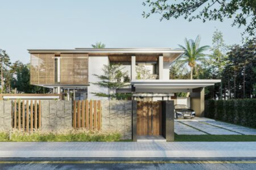 Nguyen Duc Anh - Free 3D House Exterior Model Download 