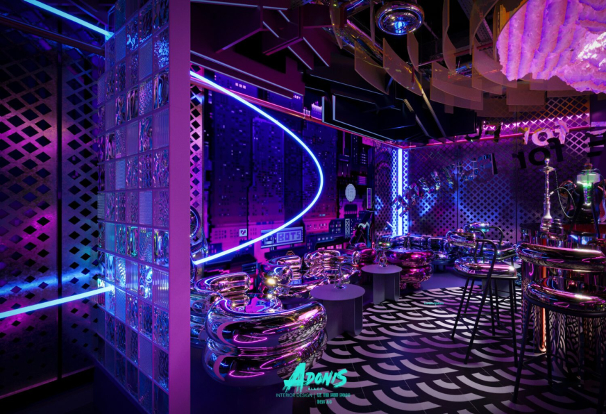 Nguyen Den - Download Free Bar Interior Model 