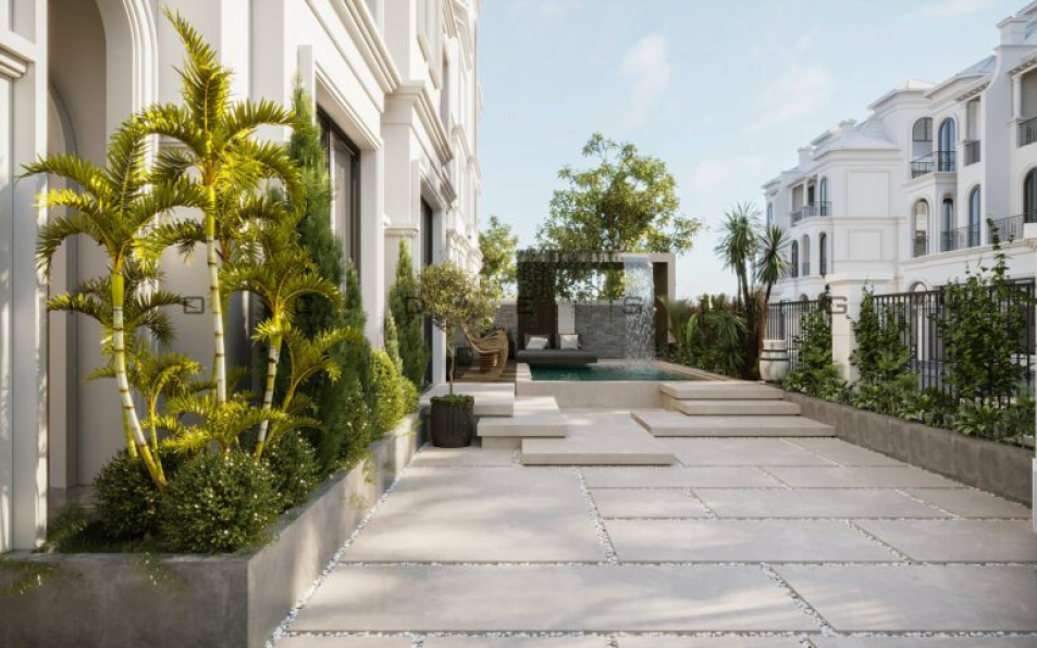 Nguyen Thanh Vuong - Free 3D Villa Exterior Model Download 