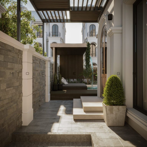 Nguyen Thanh Vuong - Free 3D Villa Exterior Model Download 