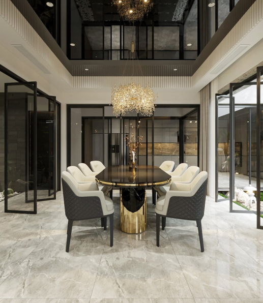 Tuan Pham - Download Free Living Room - Kitchen Interior Model 