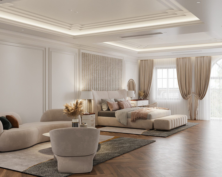 Hoa Pham - Download Free Bedroom Interior Model 