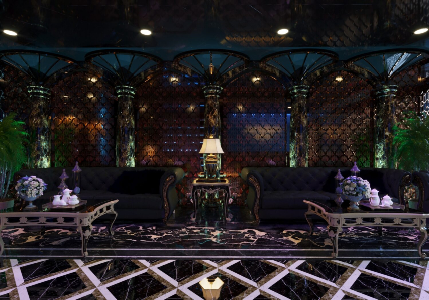 Thuat Ngo - Download Free Bar Interior Model