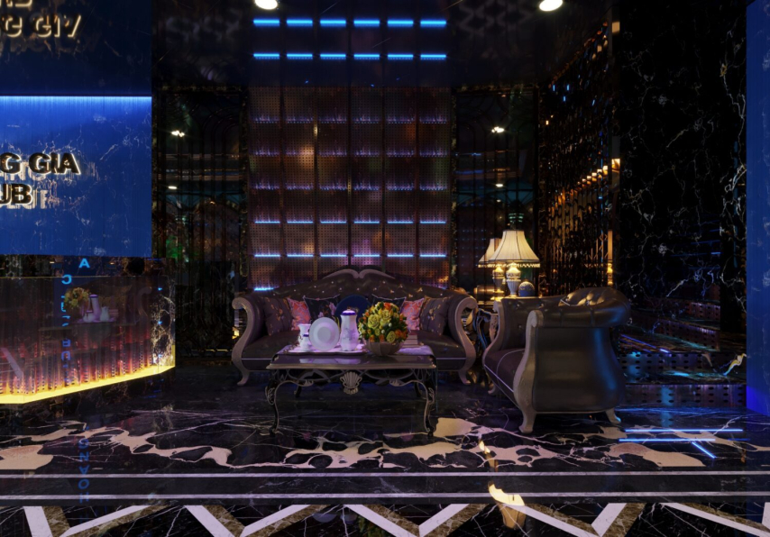 Thuat Ngo - Download Free Bar Interior Model