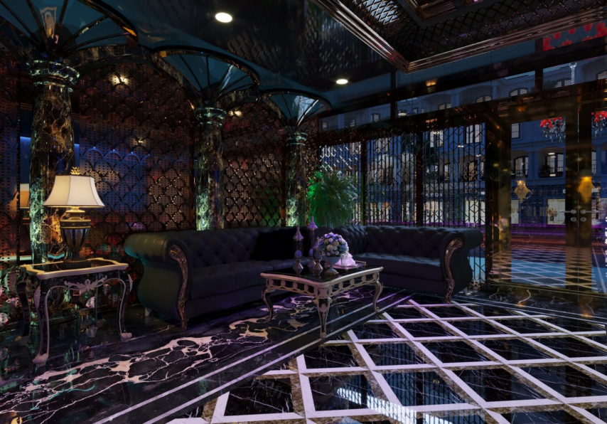 Thuat Ngo - Download Free Bar Interior Model