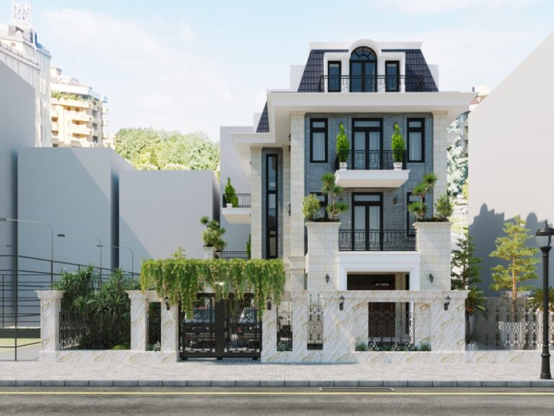 Nguyen Viet Anh - Free 3D Villa Exterior Model Download 