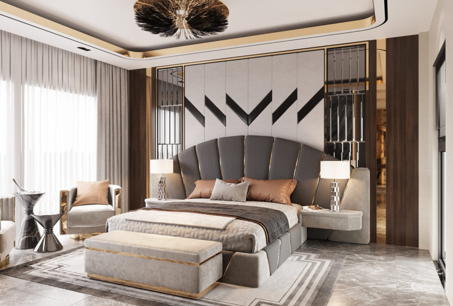 Quynh Thuong - Download Free Master Bedroom Interior Model