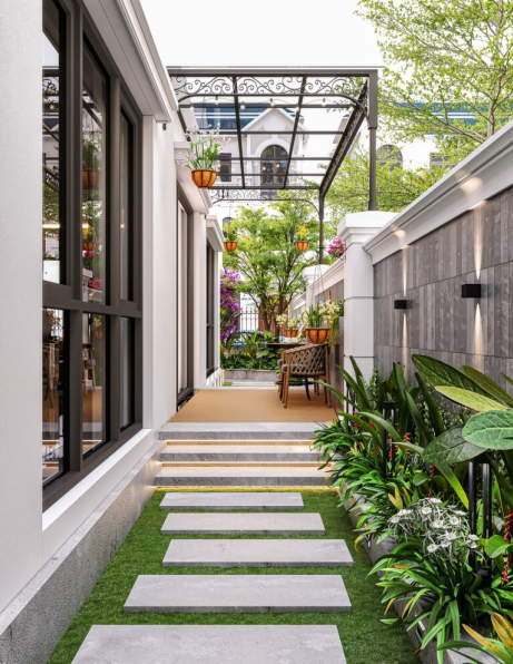 Long Rbk - Free 3D Garden Villas Exterior Model Download 