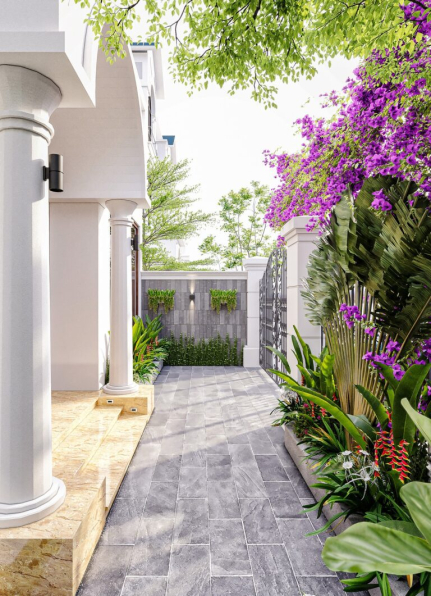 Long Rbk - Free 3D Garden Villas Exterior Model Download 