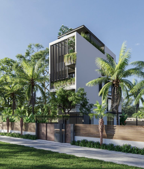 Quy Luong - Free 3D House Exterior Model Download 