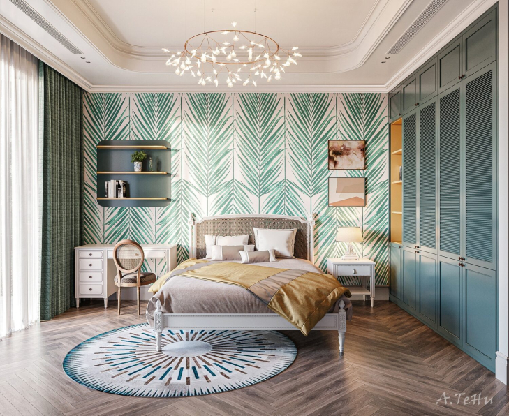 Anh Tehu - Download Free Indochine Bedroom Interior Model 