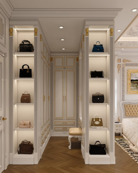 Hoang Dao Ngoc - 3D Interior Neoclassical Bedroom Model For Free Download 