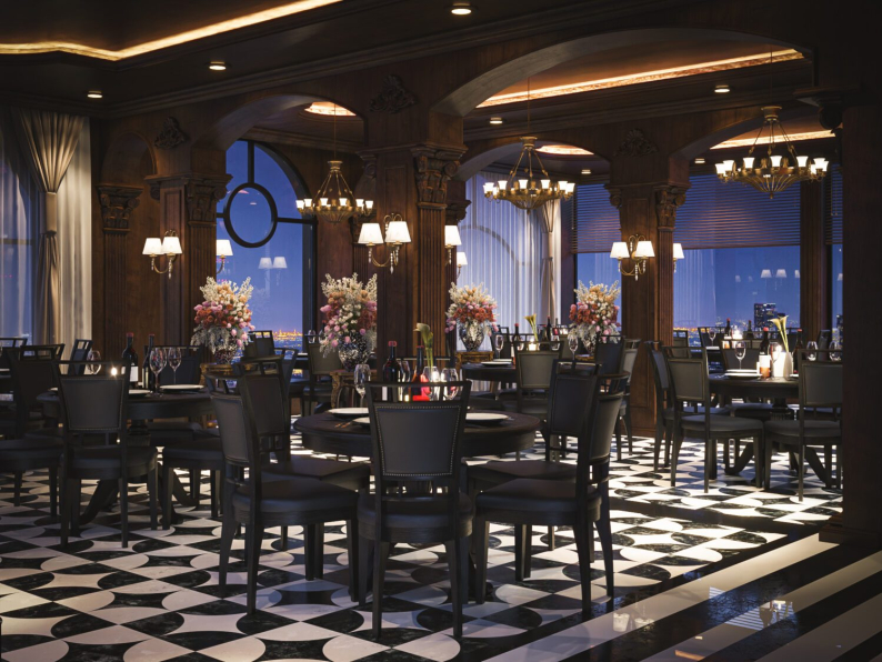 Nguyen Nghia - Download Free Restaurant Interior Model 