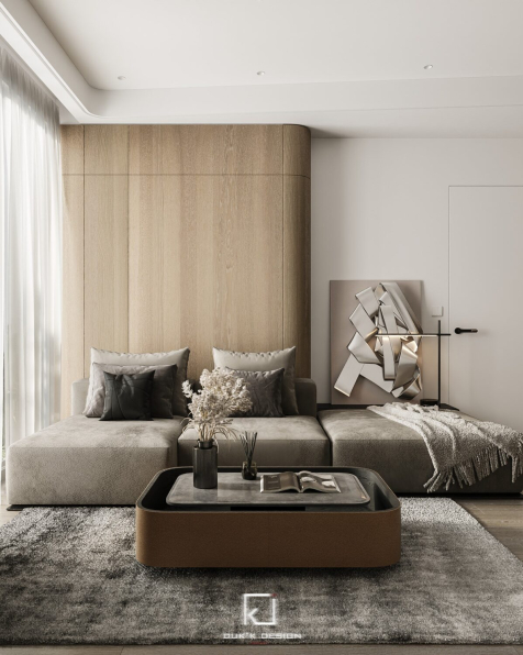 Dong Dao Vuong - Download Free Living Room – Kitchen Interior Model