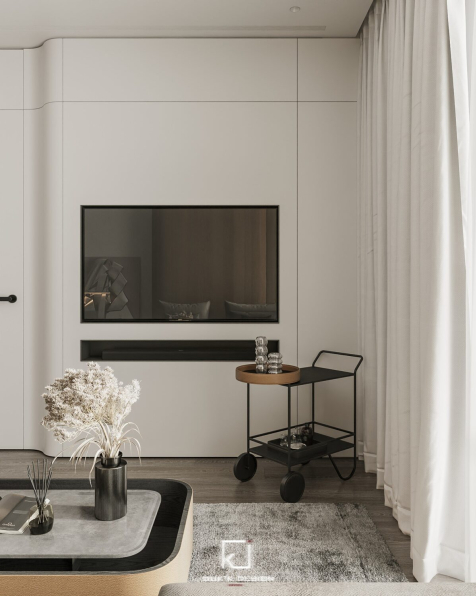 Dong Dao Vuong - Download Free Living Room – Kitchen Interior Model