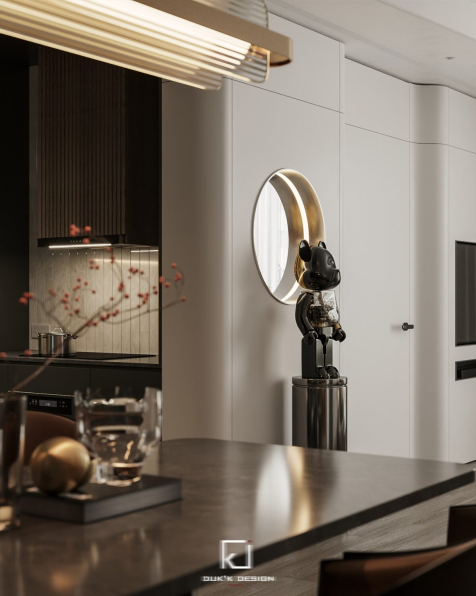 Dong Dao Vuong - Download Free Living Room – Kitchen Interior Model