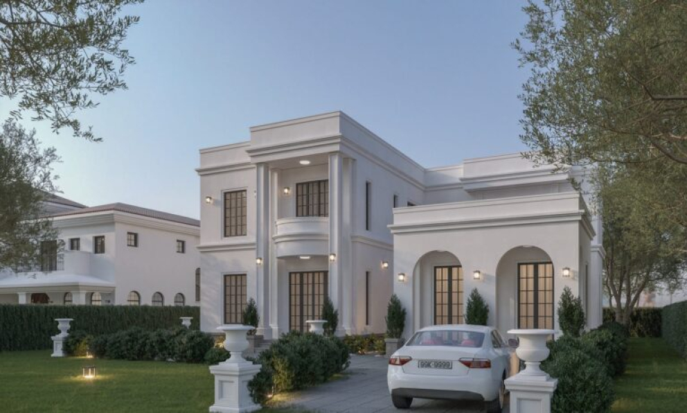 Hoang Trong Quan - Free 3D Villa Exterior Model Download 