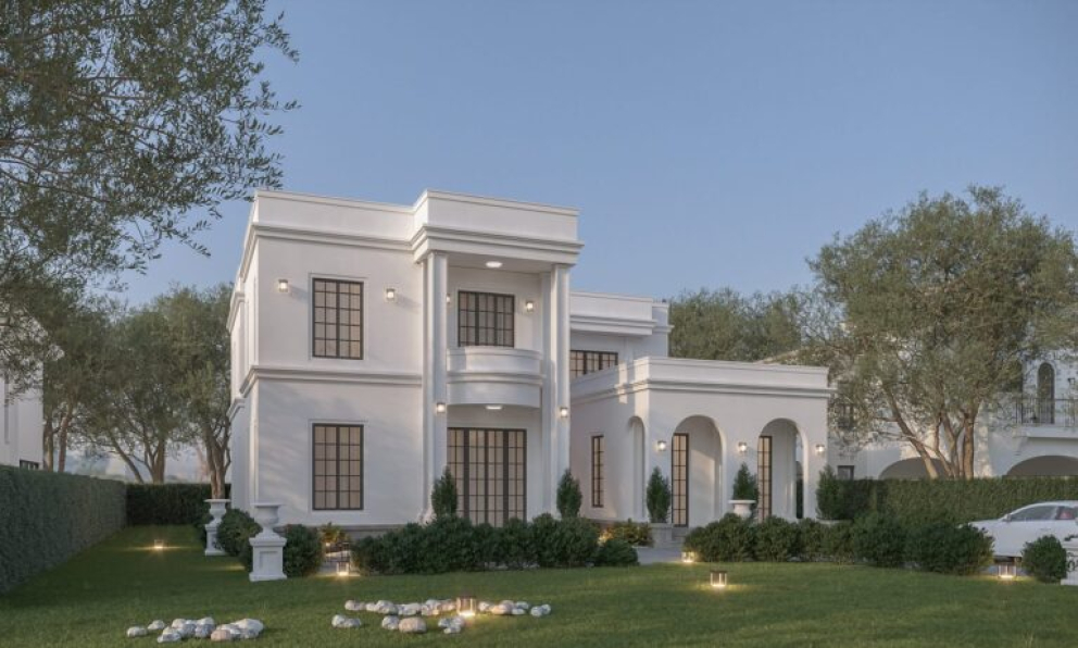 Hoang Trong Quan - Free 3D Villa Exterior Model Download 