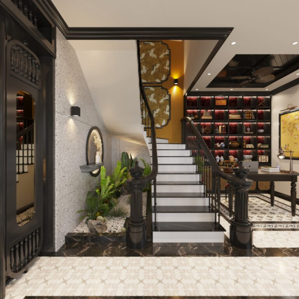 Pham Manh Long - Download Free 3D Indochine House Interior Model