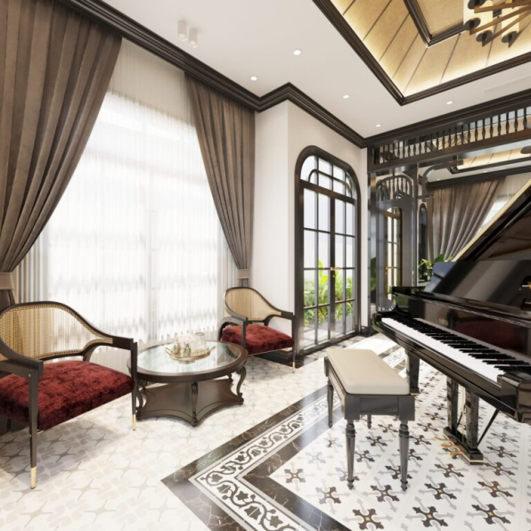 Pham Manh Long - Download Free 3D Indochine House Interior Model