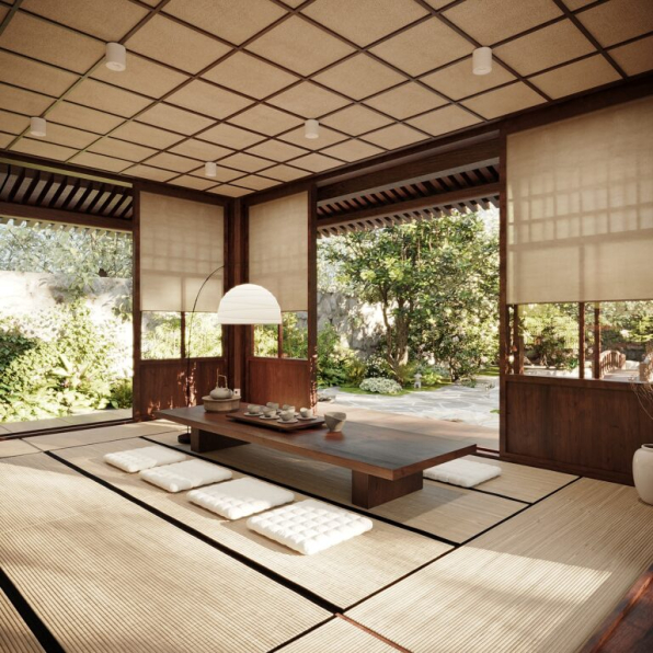 Quan Tran - 3D Japan House Model Download 