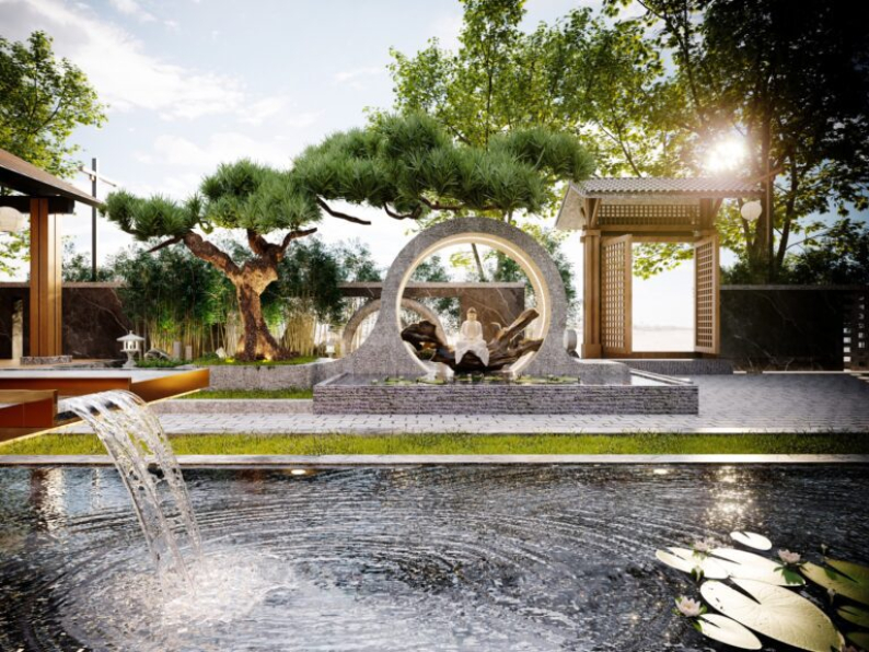 Quan Kts - Free 3D Japan Villa Exterior Model Download 