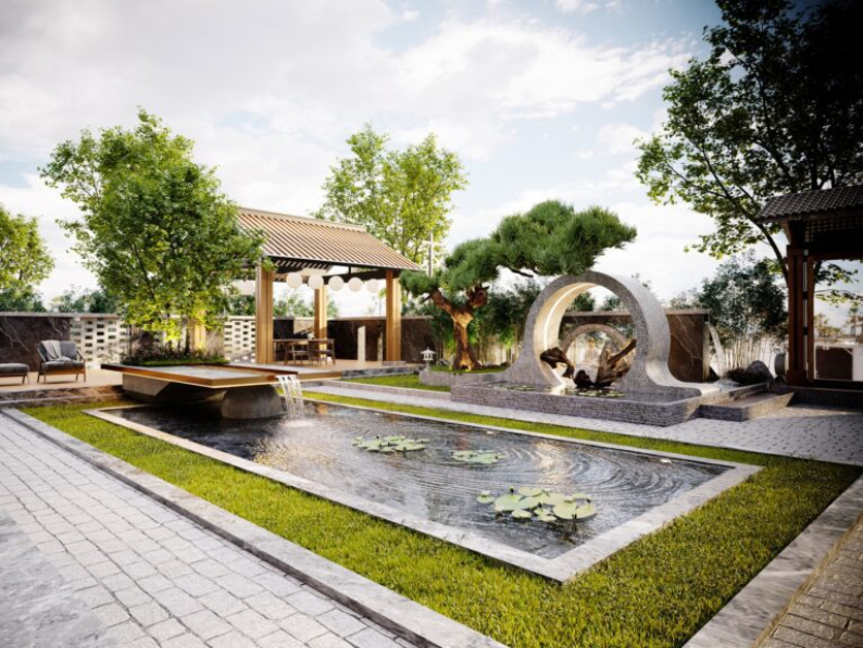 Quan Kts - Free 3D Japan Villa Exterior Model Download 