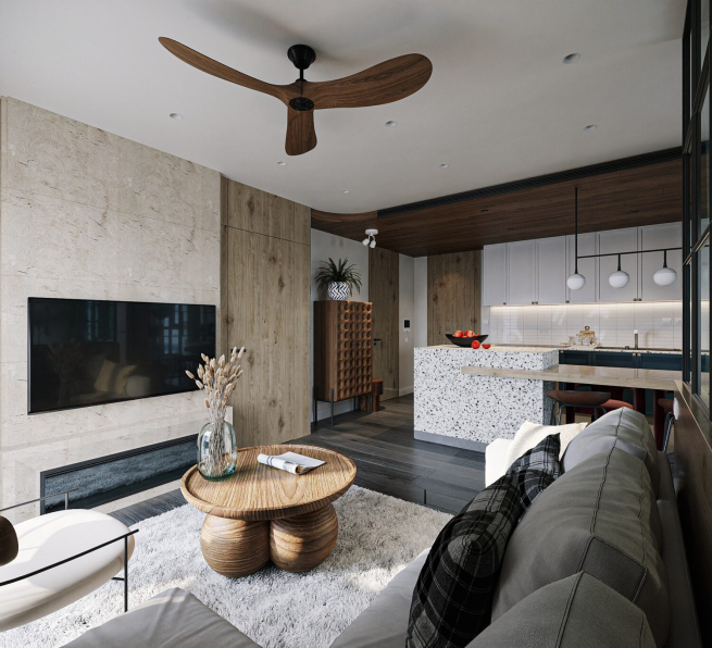 Nguyen The Dinh - Download Free Apartment Interior Model 