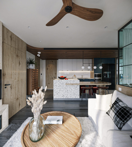 Nguyen The Dinh - Download Free Apartment Interior Model 