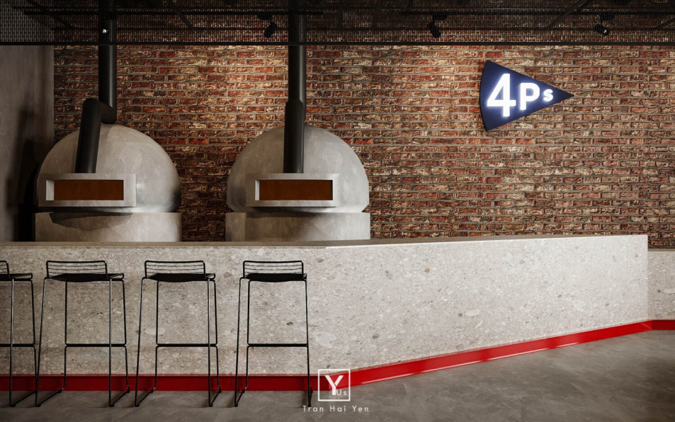 Tran Hai Yen - Download Free Restaurant Interior Model 