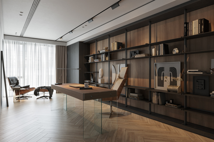 Hao Vo - Download Free Office Room Interior Model 