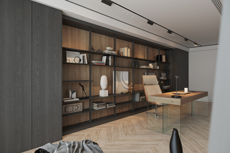 Hao Vo - Download Free Office Room Interior Model 
