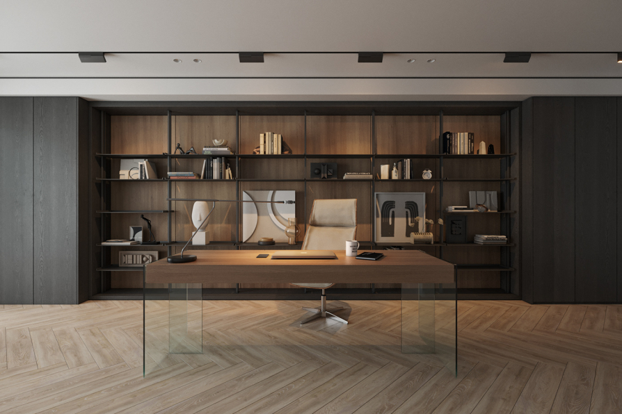 Hao Vo - Download Free Office Room Interior Model 