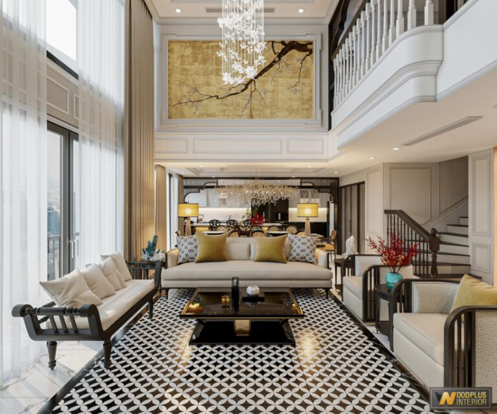 Nhung Lotus - Free 3D House Interior Model Download 