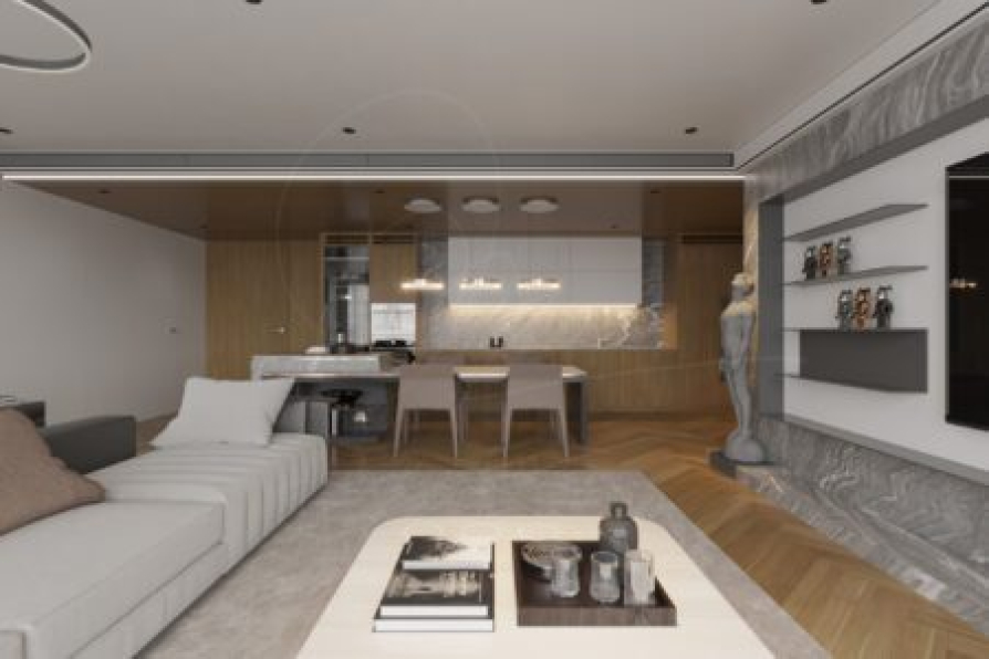 Du Ta - Free 3D Living Room Interior Model Download 