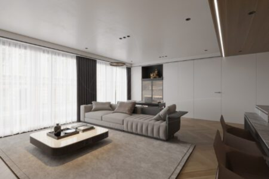 Du Ta - Free 3D Living Room Interior Model Download 