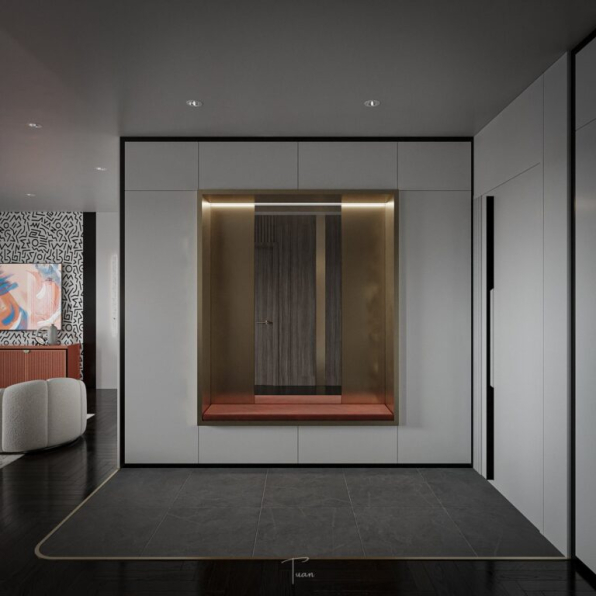 Trung Tuan - Free 3D Living Room Interior Model Download 