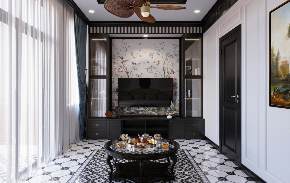 Nguyen Viet Anh - Download Free Indochine Bedroom Interior Model 