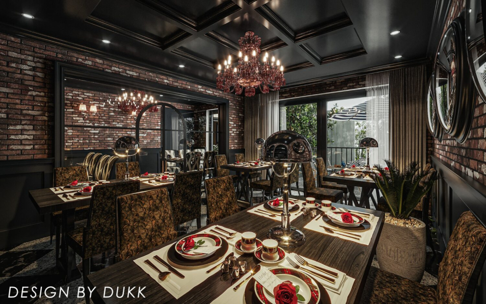 Dat Nguyen - Download Free Restaurant Interior Model