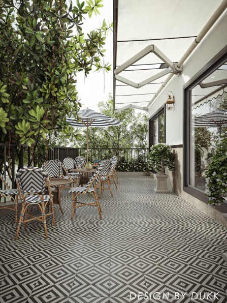  Dat Nguyen - Download Free Restaurant Interior Model