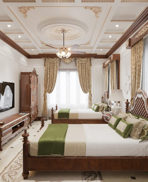 Nguyen Hong Giang - Download Free Neoclassical Bedroom Interior Model 