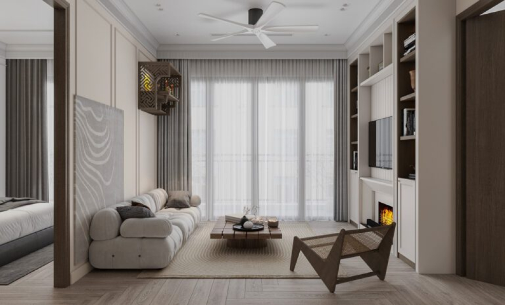 Tran Quang Sang - Free 3D Living Room Interior Model Download 