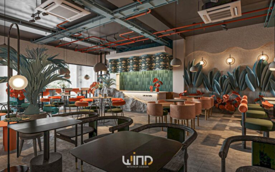 Duy Duong - Free 3D Coffee Room Interior Model Download 