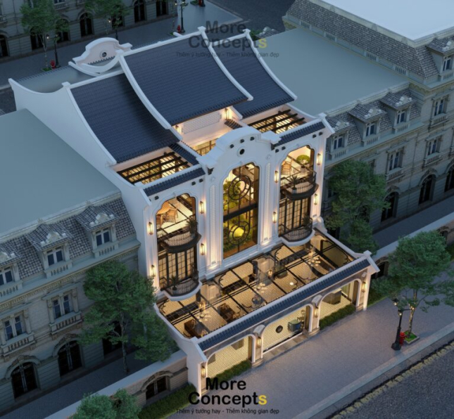 Kts Nguyen Viet - Free 3D Restaurant Exterior Model Download 