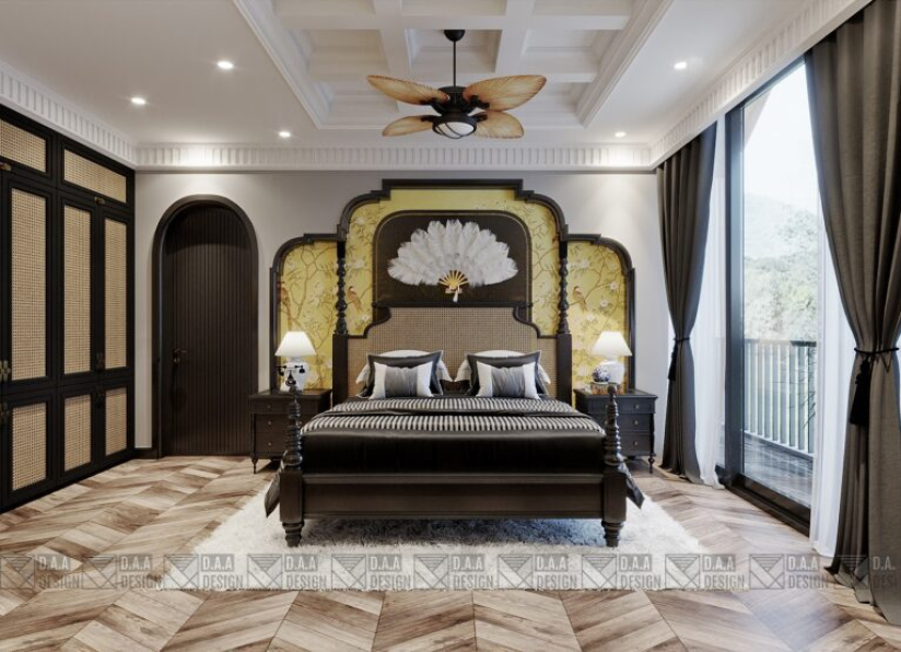 Duy Anh - Free 3D Indochine Villa Interior Model Download 