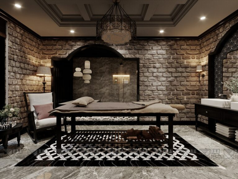 Duy Anh - Free 3D Indochine Villa Interior Model Download 