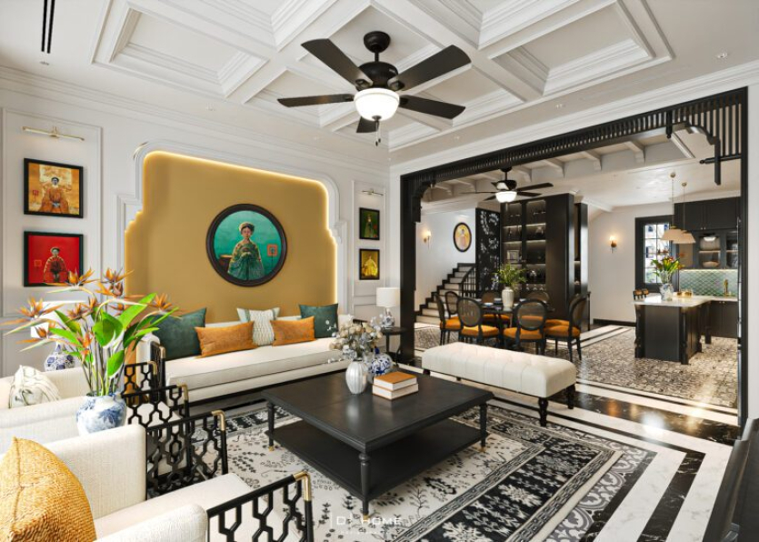 Duc Nguyen - Free 3D House Interior Model Download