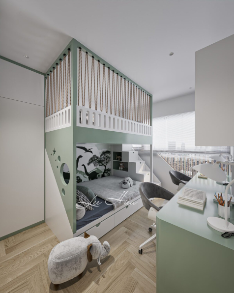 Le Hieu - Download Free Children Room Interior Model 