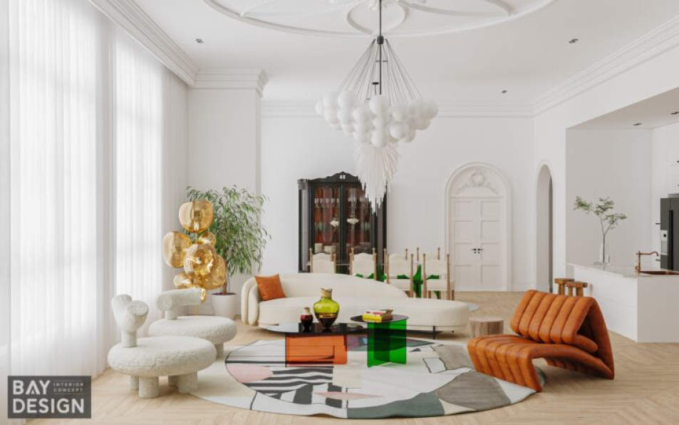 Huong Nguyen - Free 3D House Interior Model Download 