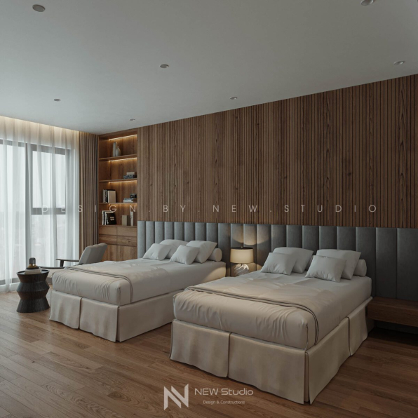 Hai - 3D Hotel Bedroom Interior Model Download